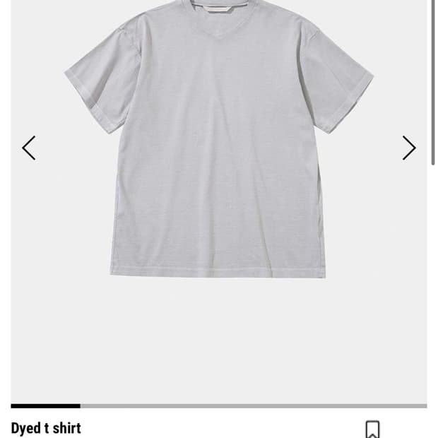 강정석 dyed t shirt