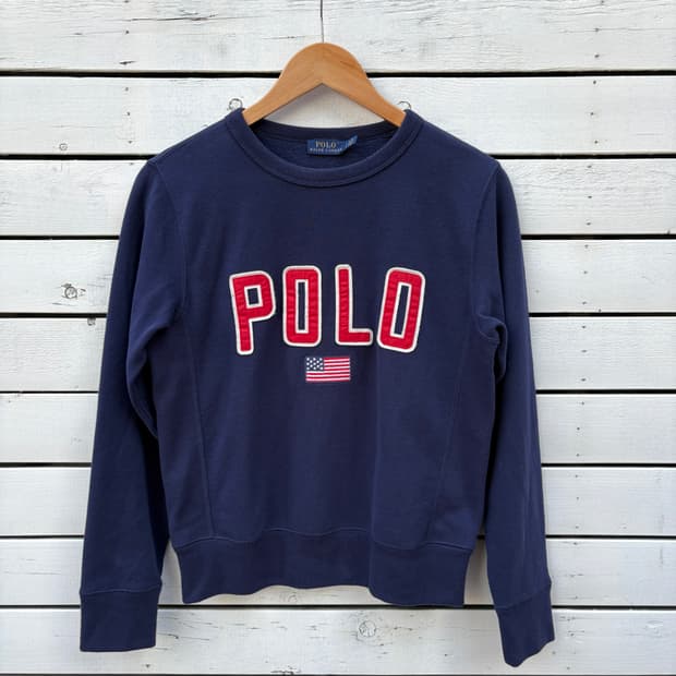 Polo 폴로 성조기 맨투맨