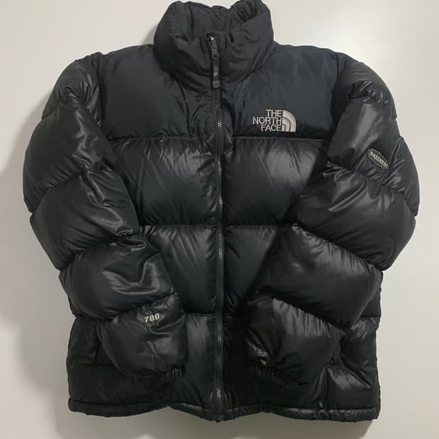 노스페이스 700필 눕시 패딩 블랙