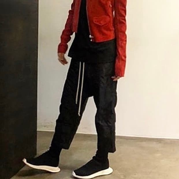 릭오웬스 러너 스트레치 삭스 43