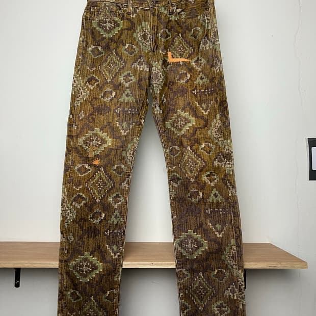 캐피탈 에스닉 코듀로이 팬츠