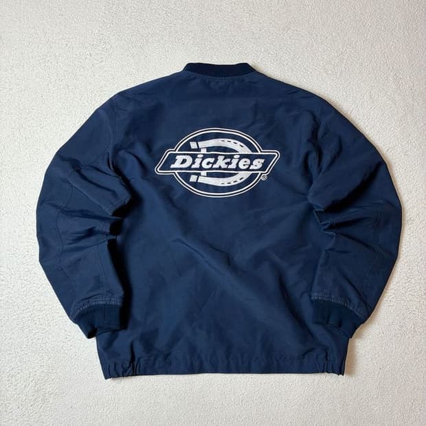 디키즈 DICKIES 시그니처 시티 보머 빅로고 블루종 PN7380