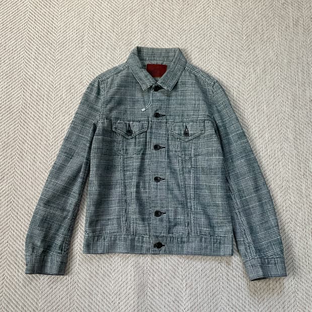 빈티지 히코리 데님 자켓 