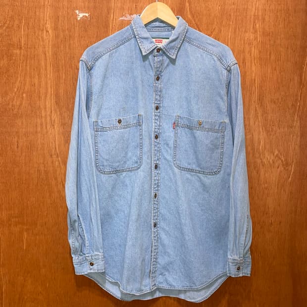 (M) Levis 리바이스 데님 셔츠