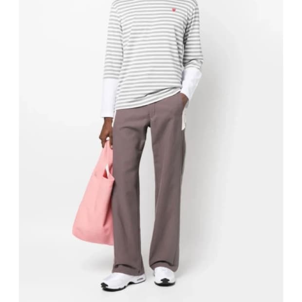 (XL)꼼데가르송 스트라이프 긴팔티