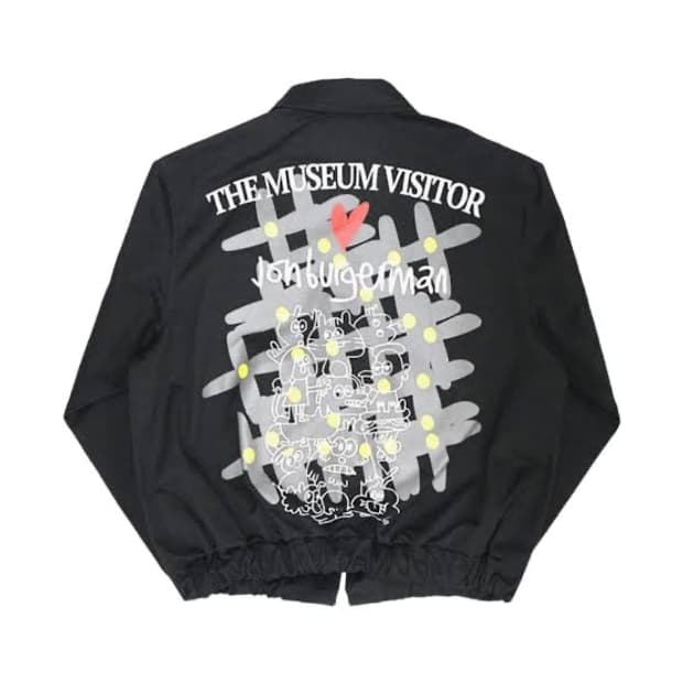 [L] 더뮤지엄비지터 존버거맨 커브드 블루종