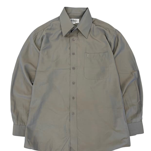 00s YSL 레이온 셔츠 (L) 