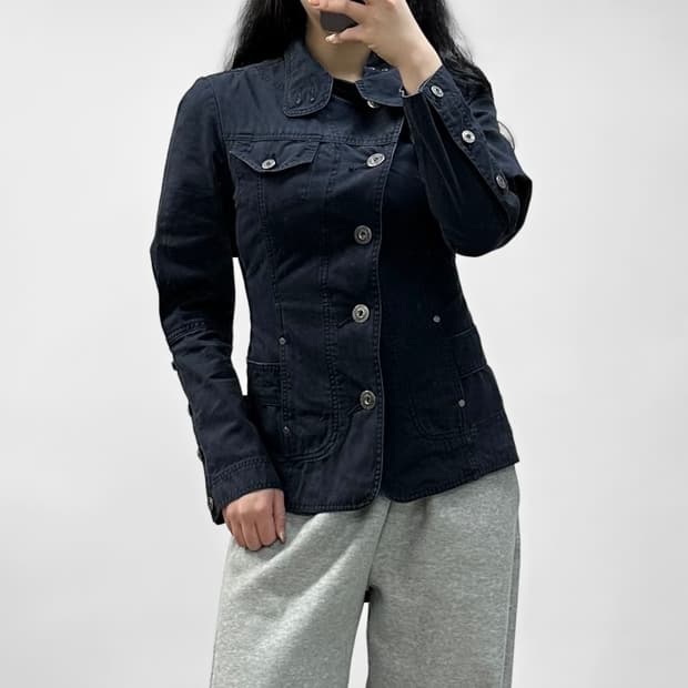 디젤 우먼스 워시드 자켓