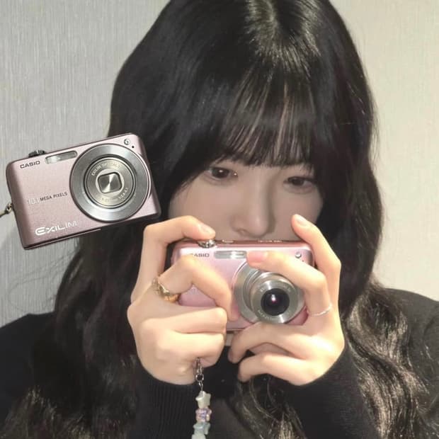 르세라핌 은채 디카 카시오 엑슬림 ex-z1080 작례o