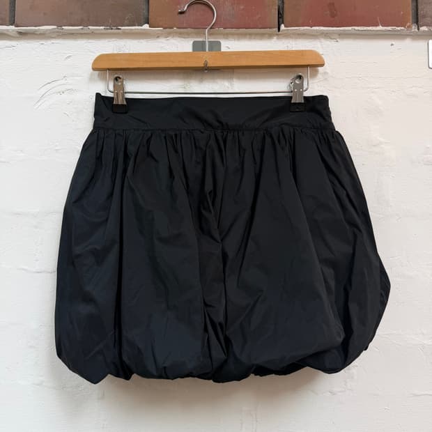 Just Cavalli 벌룬 미니 스커트 블랙 38