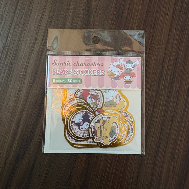 산리오 조각스티커