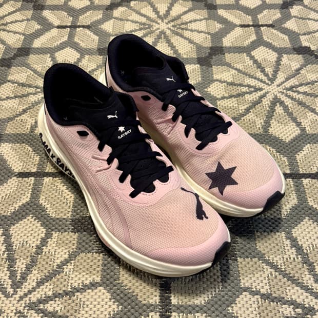 (270) 푸마x세이스카이 디비에이트 나이트로3 로즈 모브 뉴 네이비