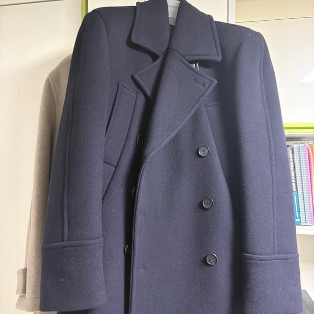 문선 피코트 M 다크네이비