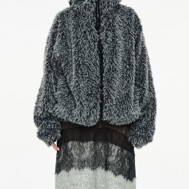 세릭 헤어리 바라클라바 집업