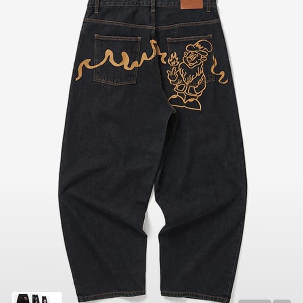 위캔더스 드워프 데님팬츠