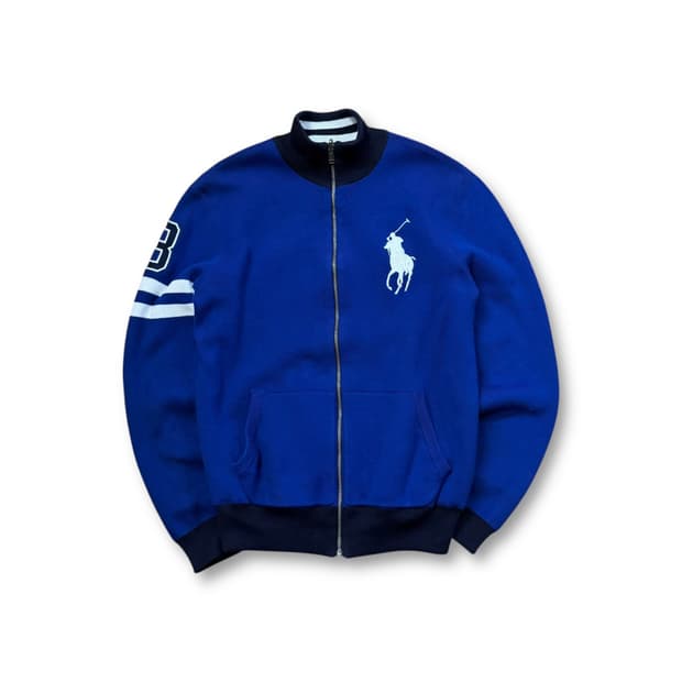 폴로 랄프로렌 빅포니 리버서블 니트 집업 