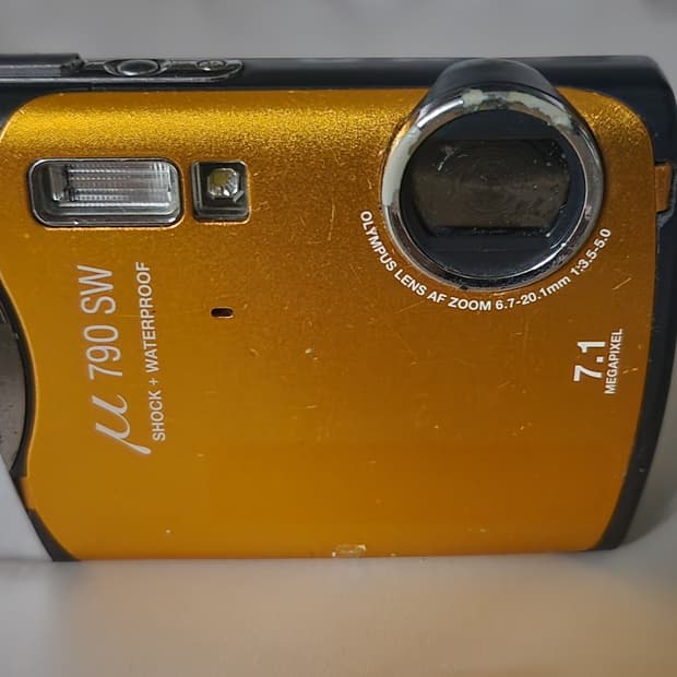 OLYMPUS 뮤 790sw 레트로 빈티지 방수 디지털카메라