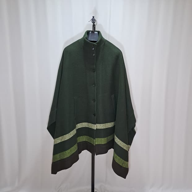 (택포) 버버리 울 100프로 판쵸 B152