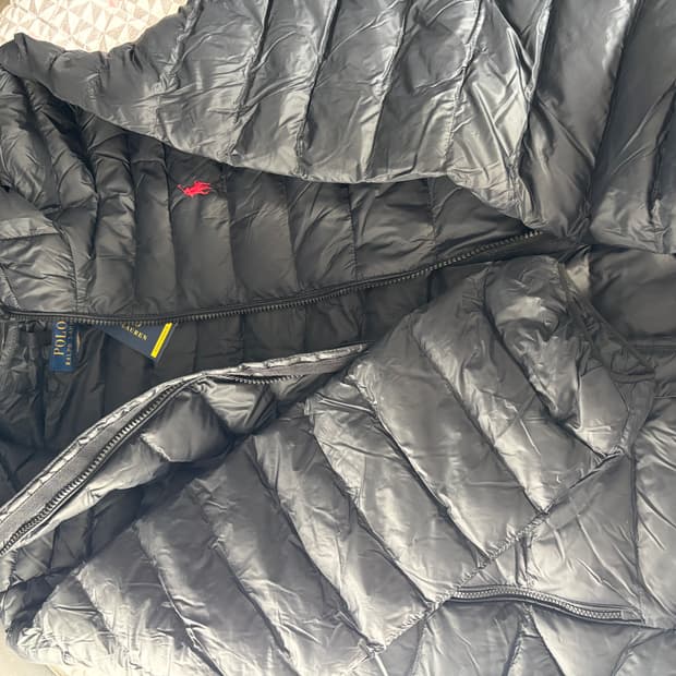 폴로 랄프로렌 경량패딩 블랙 m 급처