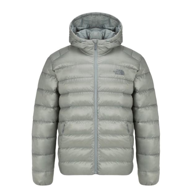 M L 노스페이스 마티에르 ex 다운 패딩 라이트 그레이 미개봉 판매