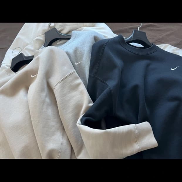 나이키 nrg 랩 맨투맨