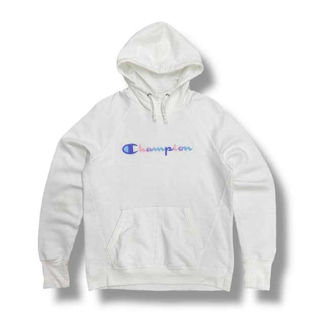 챔피온 레인보우 로고 스웻 후드티 (L) 