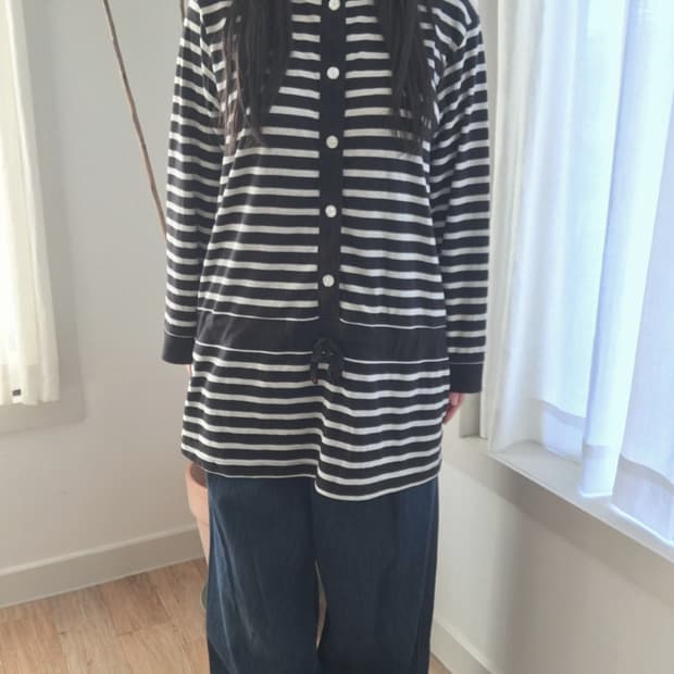 스트라이프 롱슬리브