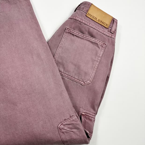 인사일런스 카펜터 연핑크 와이드 카고팬츠 (26인치 여성추천)