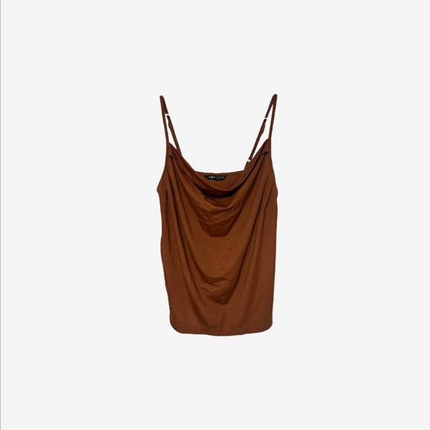 drape sleeveless top