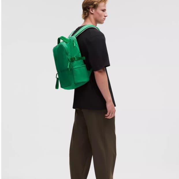 룰루레몬 뉴 크루 백팩 22L 업데이트 그린컬러