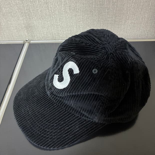 슈프림 코듀로이 S로고 6-패널 캡