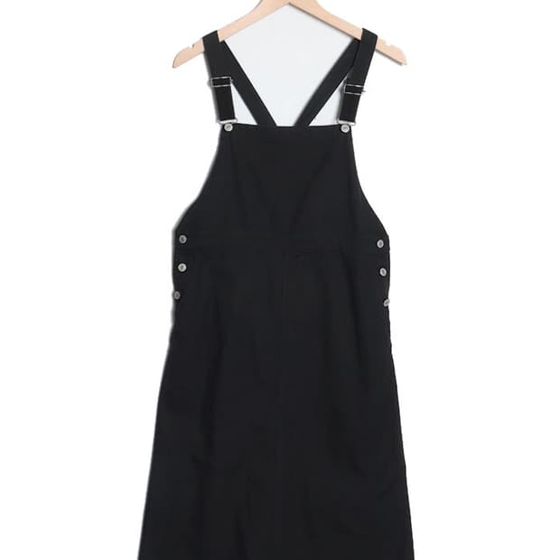 AMERICAN HOLIC Denim Jumper Skirt [S~M]