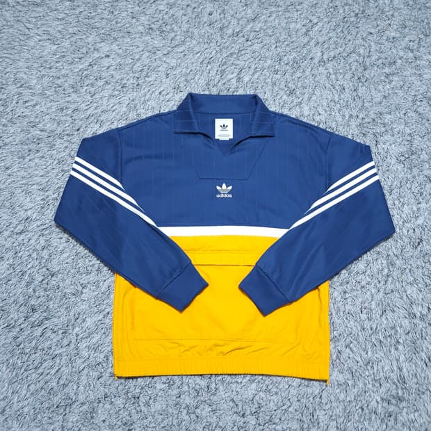 아디다스) M 남자 드릴 풀오버 아노락 트랙탑 / 왕눈이샵