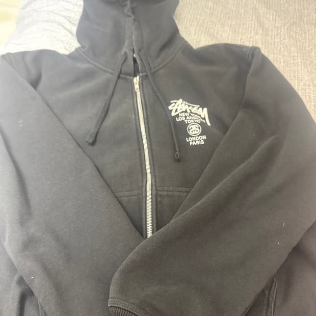 스투시 월드투어 후드집업