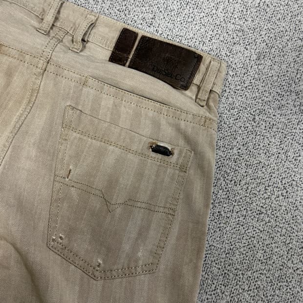 디젤 빈티지 BRADDOM 메탈 로고 팬츠 30