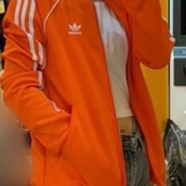 아디다스 주황 오렌지 유로파 트랙탑 져지 S 90