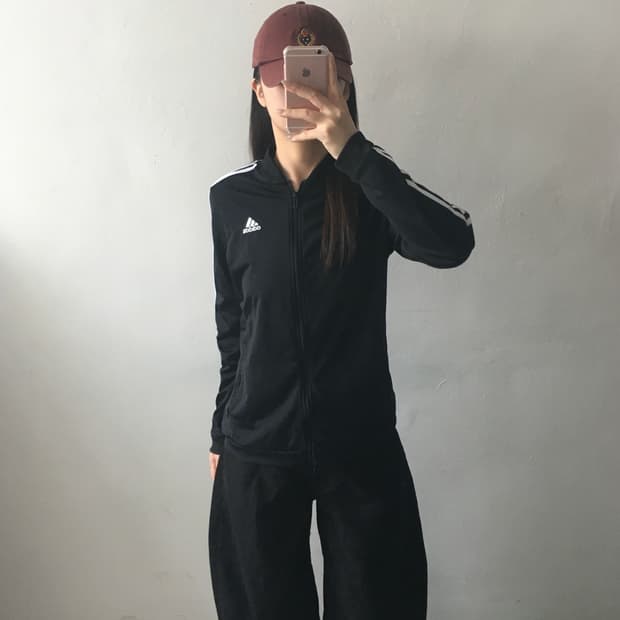 아디다스 삼선 트랙탑져지