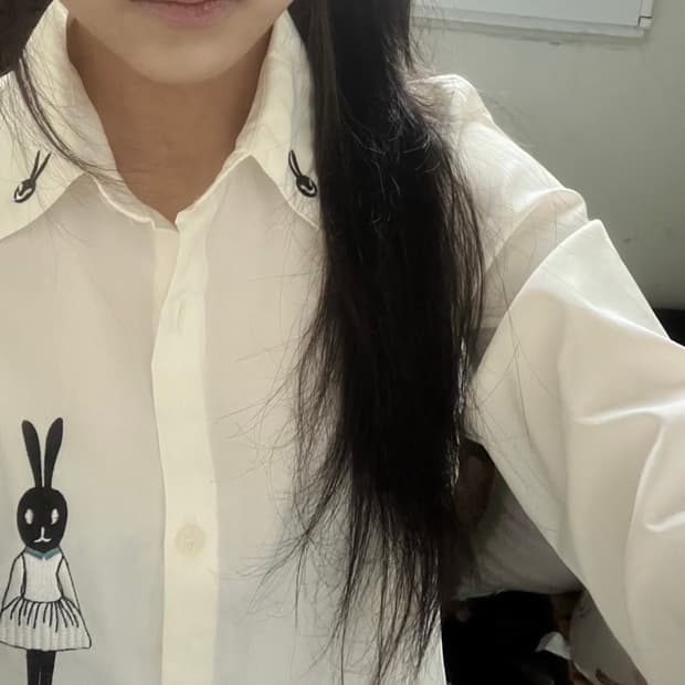 빈티지 레빗 포인트 셔츠