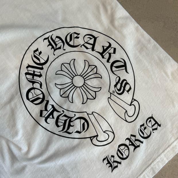 던집니다 크롬하츠 한국한정 반팔
