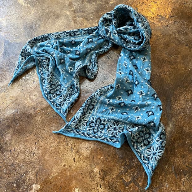 캐피탈 울 반다나 머플러