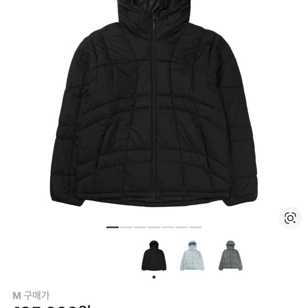 노스페이스 웨이브 LT 온 자켓 블랙 S