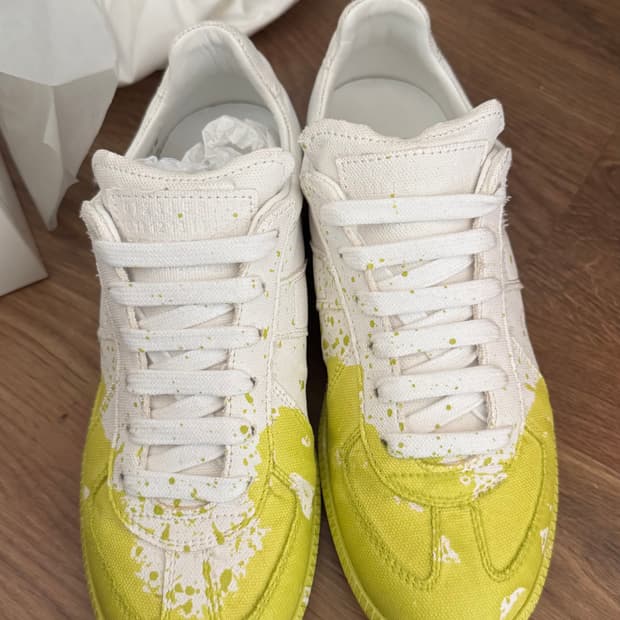 메종마르지엘라 페인팅 스니커즈