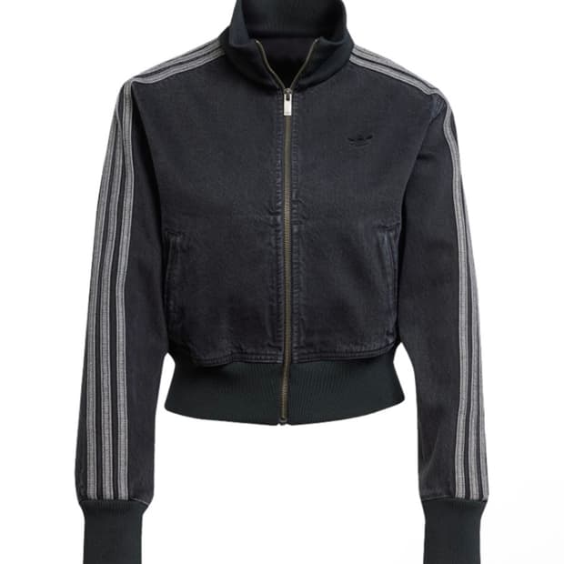 (W) 아디다스 아디컬러 데님 트랙탑 트루 블랙 데님 -