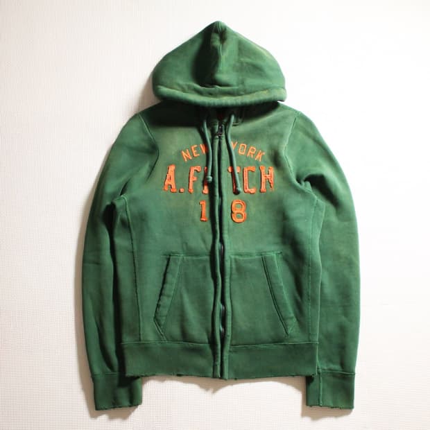 Abercrombie 아베크롬비 기모 후드집업