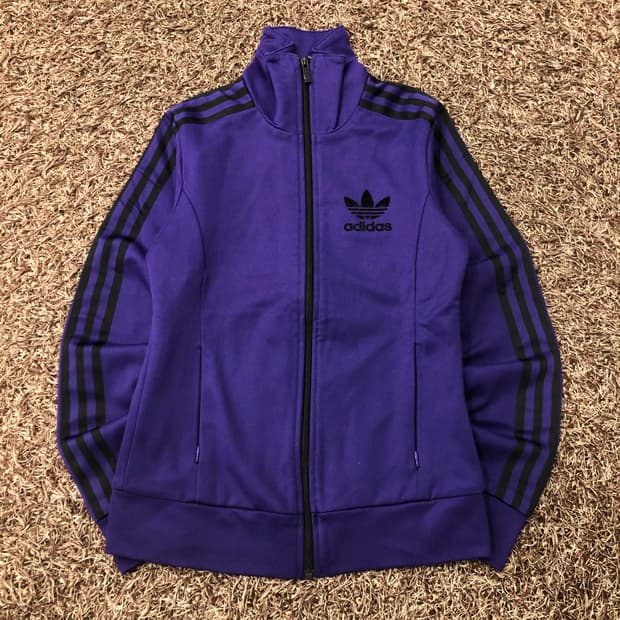 아디다스 유로파 퍼플 져지 트랙 자켓