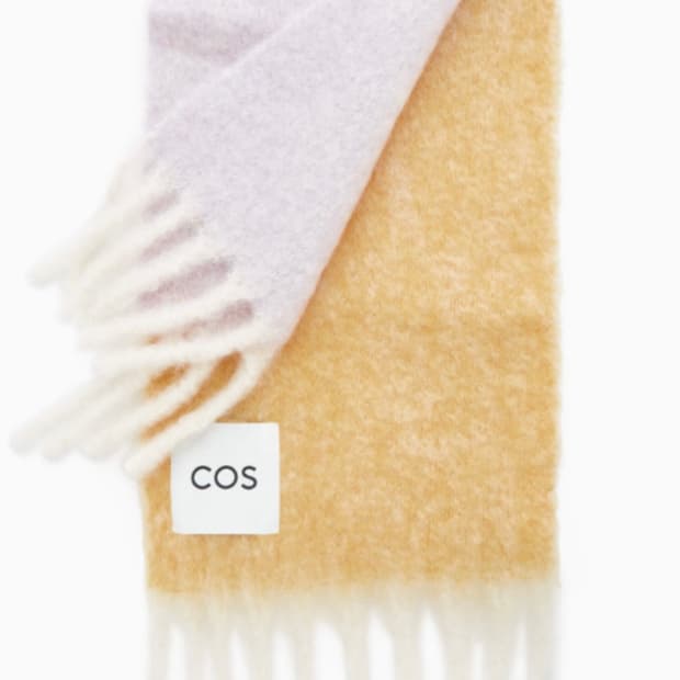COS 코스 모헤어 머플러