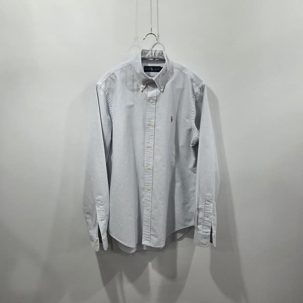 폴로랄프로렌 버튼다운 스트라이프 셔츠 S