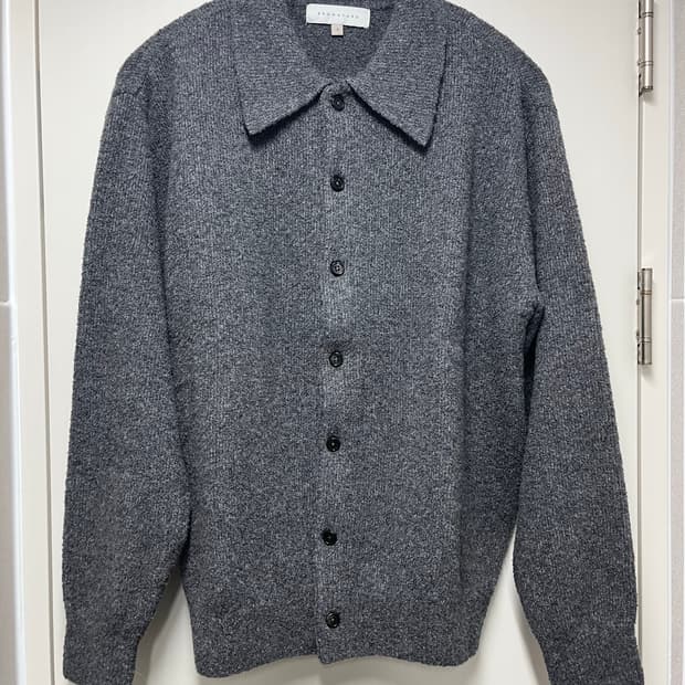 브라운야드 카라 가디건 Charcoal Grey 3