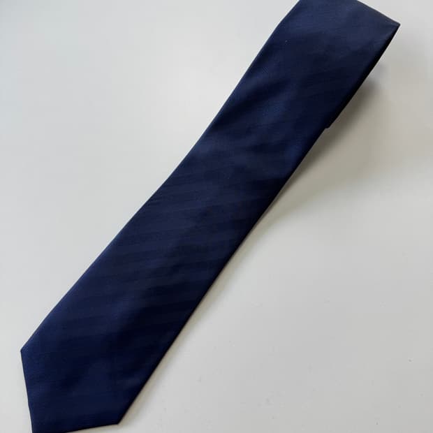 빈티지 실크 넥타이 8.5cm