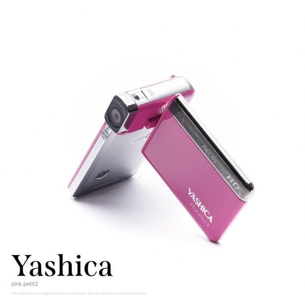 (💎극희귀)야시카 Yashica Pink Petit 2빈티지 핑크캠코더